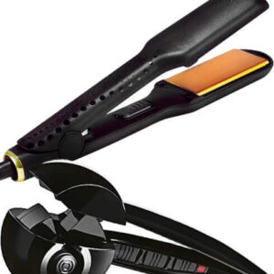 Hair straighteners and curlers