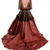 Dolce & Gabbana Elegant Crystal Embellished Silk Gown - Image 4