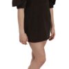 Dolce & Gabbana Chic Brown Corduroy Bodycon Mini Dress - Image 4