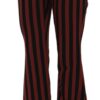 Dolce & Gabbana Elegant Cropped Flared Trousers - Image 2