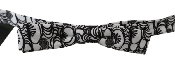 Dolce & Gabbana Exquisite Silk Bow Tie with Pattern - Image 2