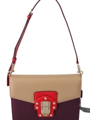 Dolce & Gabbana Exquisite LUCIA Leather Shoulder Bag