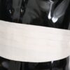 Dolce & Gabbana Elegant Silk White Patterned Cummerbund - Image 4