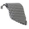 Dolce & Gabbana Elegant Black Patterned Silk Tie - Image 2