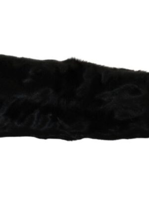 Dolce & Gabbana Elegant Elbow Length Suede Gloves