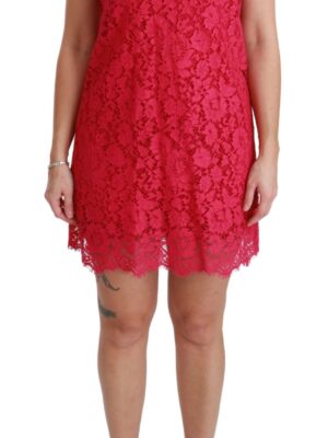 Dolce & Gabbana Shocking Pink Mini Bodycon Dress