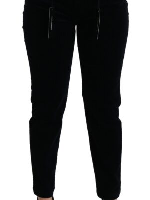 Dolce & Gabbana Chic Mid Waist Skinny Corduroy Jeans