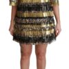 Dolce & Gabbana Elegant Sheath Mini Leopard Dress - Image 2
