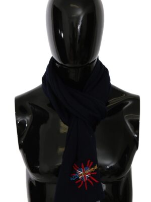 Dolce & Gabbana Elegant Virgin Wool Men's Scarf