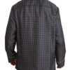Dolce & Gabbana Elegant Navy Silk Double Breasted Coat - Image 3