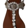 Dolce & Gabbana Elegant Strappy Sandals with Exotic Charm - Image 7