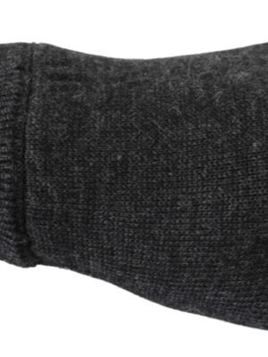 Dolce & Gabbana Gray Virgin Wool Unisex Gloves