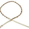Dolce & Gabbana Champagne Crystal Embellished Leather Belt - Image 5