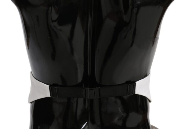 Dolce & Gabbana Elegant Silk White Cummerbund - Image 2