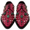 Dolce & Gabbana Fuchsia Pink Crystal Patent Flats - Image 4