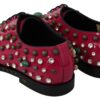 Dolce & Gabbana Fuchsia Pink Crystal Patent Flats - Image 6