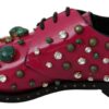 Dolce & Gabbana Fuchsia Pink Crystal Patent Flats - Image 7