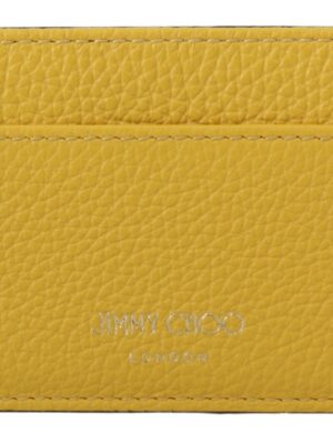 Jimmy Choo Sunshine Yellow Leather Card Holder