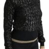 Dolce & Gabbana Elegant Sequined Turtleneck Sweater - Image 2