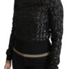 Dolce & Gabbana Elegant Sequined Turtleneck Sweater - Image 3