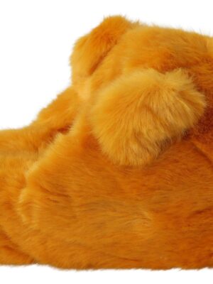 Dolce & Gabbana Sunshine Yellow Lion Slippers