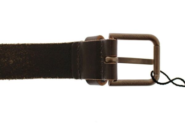 Dolce & Gabbana Elegant Leather-Cotton Fusion Men's Belt - Image 7