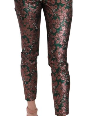 Dolce & Gabbana Elegant Multicolor Designer Pants