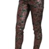 Dolce & Gabbana Elegant Multicolor Designer Pants - Image 3