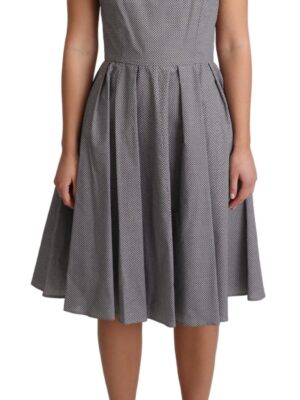 Dolce & Gabbana Sleeveless Geometric A-Line Dress