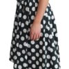 Dolce & Gabbana Chic Polka Dot A-line Sleeveless Dress - Image 3