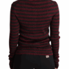 Dolce & Gabbana Elegant Striped Viscose Cardigan - Image 7