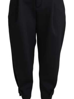 Dolce & Gabbana Elegant High-Waist Cropped Trousers