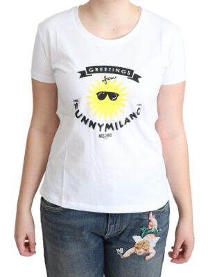 Moschino Sunny Milano Print Cotton Tee