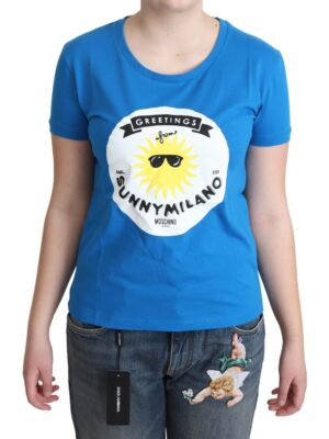 Moschino Sunny Milano Chic Round Neck Tee