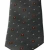 Dolce & Gabbana Elegant Gray Patterned Silk Blend Neck Tie - Image 2