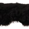 Dolce & Gabbana Elegant Black Cashmere Alpaca Fur Beanie - Image 7