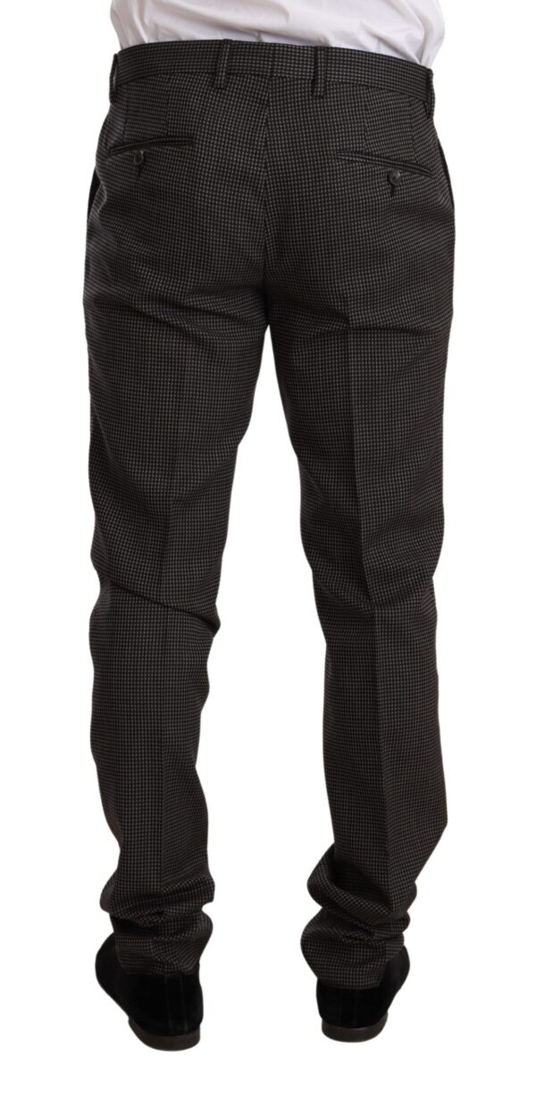 Dolce & Gabbana Elegant Gray Martini Woolen Suit Set - Image 2