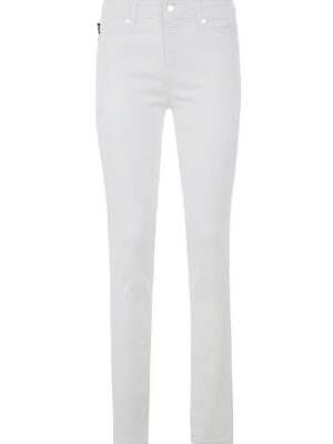 Love Moschino White Cotton Women's Jean