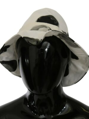 Dolce & Gabbana Polka Dot Cotton Bucket Hat - White & Black