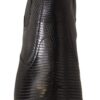 Dolce & Gabbana Elegant Black Leather Lizard Skin Derby Boots - Image 7