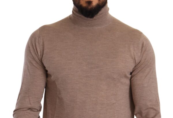 Dolce & Gabbana Elegant Cashmere Turtleneck Sweater - Image 4