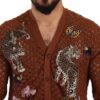 Dolce & Gabbana Refined Elegance Multicolor Embroidered Cardigan - Image 4