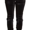 Dolce & Gabbana Elegant Slim Fit Shimmer Cropped Pants - Image 3