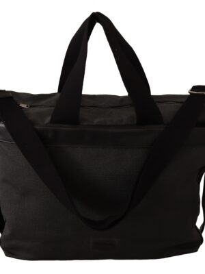 Dolce & Gabbana Elegant Men's Denim & Leather Messenger Bag