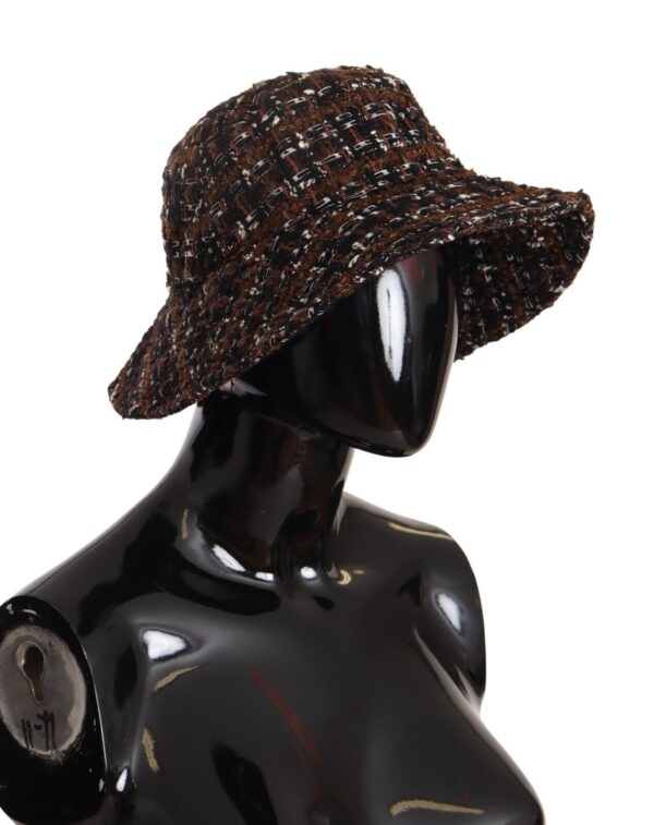 Dolce & Gabbana Elegant Woven Multicolor Bucket Hat - Image 7