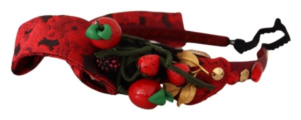 Dolce & Gabbana Exquisite Berry Crystal Embellished Diadem - Image 2