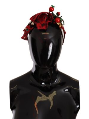 Dolce & Gabbana Exquisite Berry Crystal Embellished Diadem