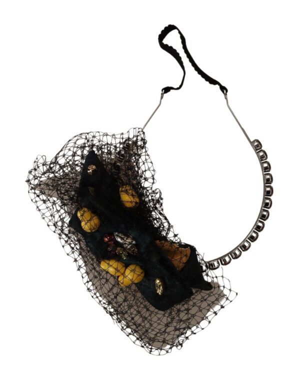 Dolce & Gabbana Enchanting Jewel-Toned Crystal Diadem - Image 2