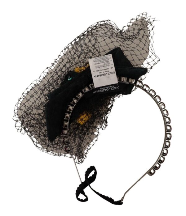 Dolce & Gabbana Enchanting Jewel-Toned Crystal Diadem - Image 3