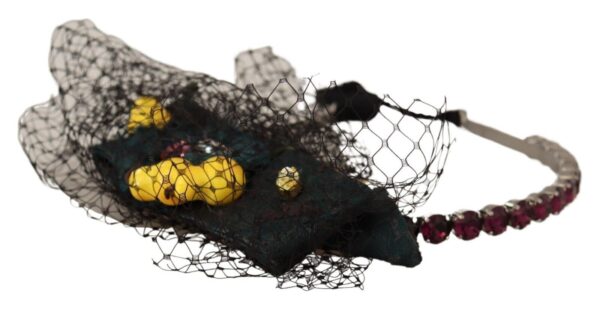 Dolce & Gabbana Enchanting Jewel-Toned Crystal Diadem - Image 4